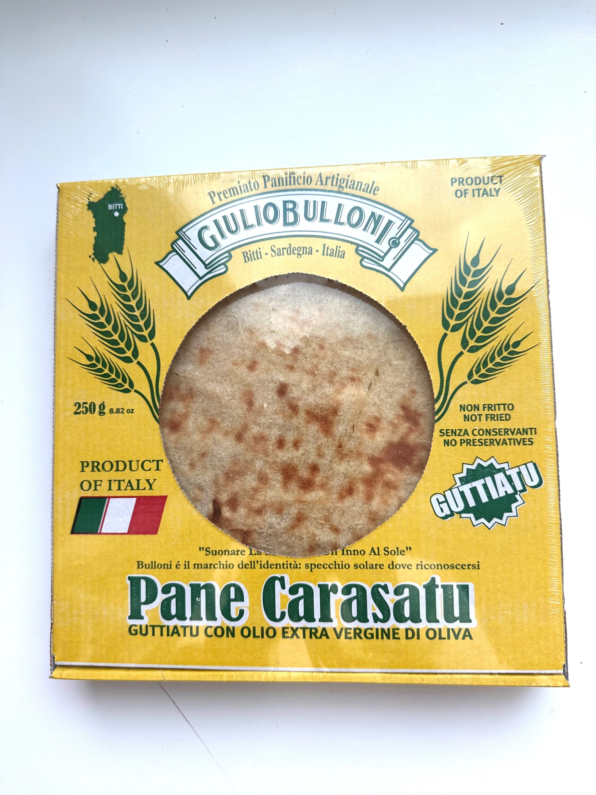 pane carasatu